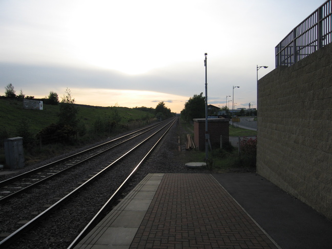 Glasshoughton looking west