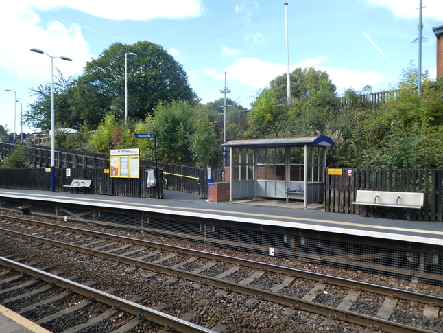 Goldthorpe platform 1 shelter