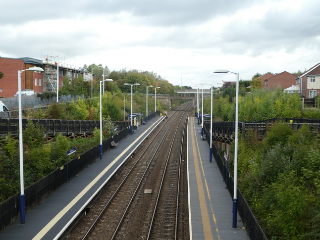 Goldthorpe looking north from bridge