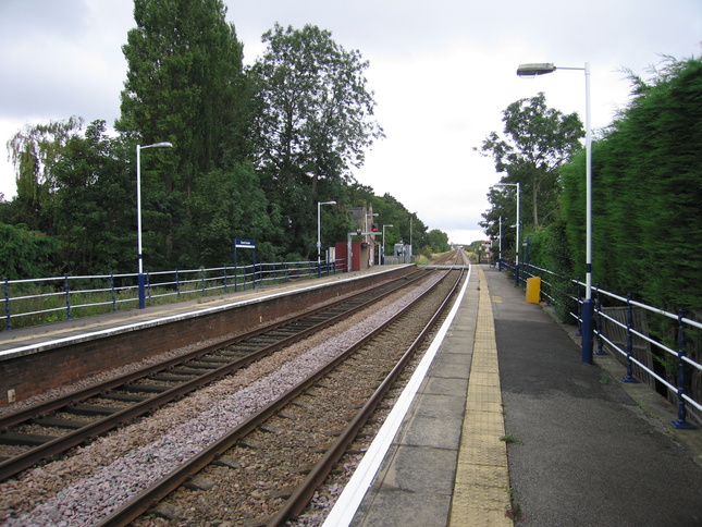Great Coates platforms looking
west