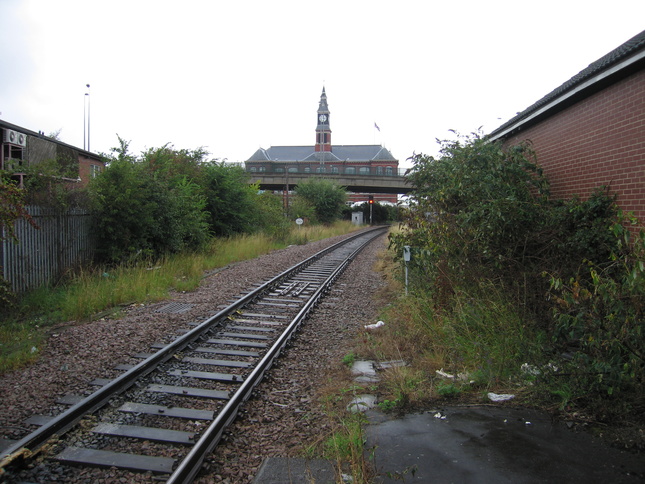 Grimsby Docks looking north