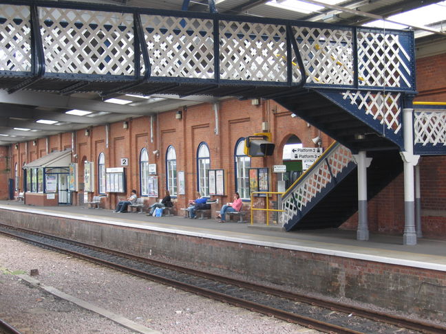 Grimsby Town footbridge
