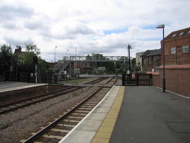 Grimsby Town, looking west