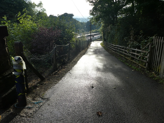 Grindleford platform 2 ramp