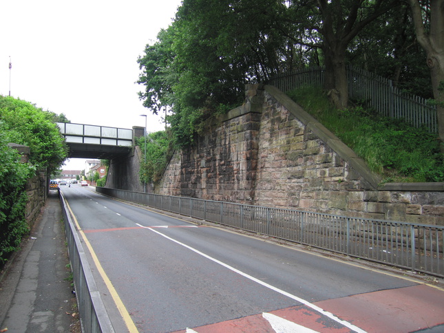 Halewood disused parapet
