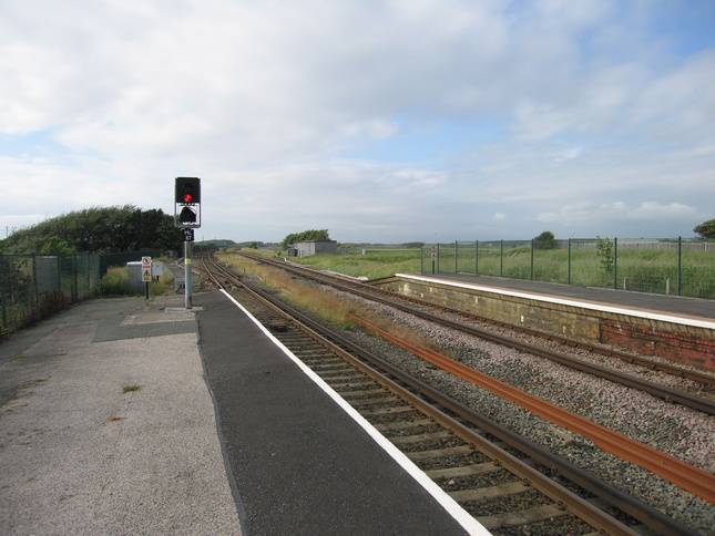 Hall Road looking north