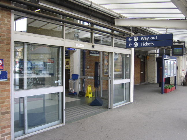 Harrogate platform 1 exit