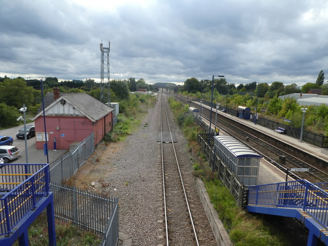 Hatfield and Stainforth looking west from footbridge