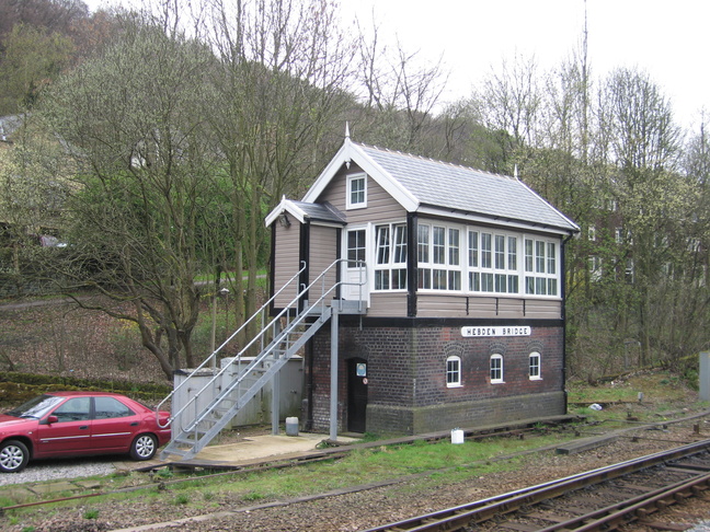 Hebden Bridge signalbox