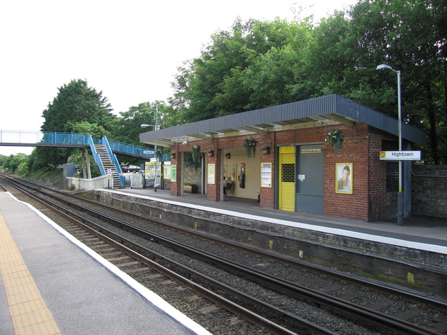 Hightown platform 2 building