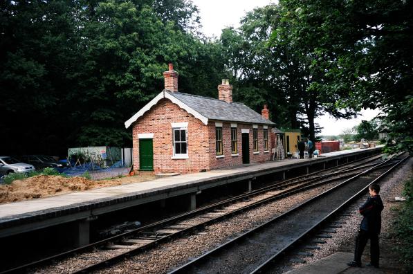 Stalham Station building at Holt