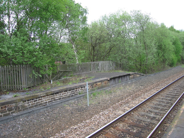 Honley wooden platform