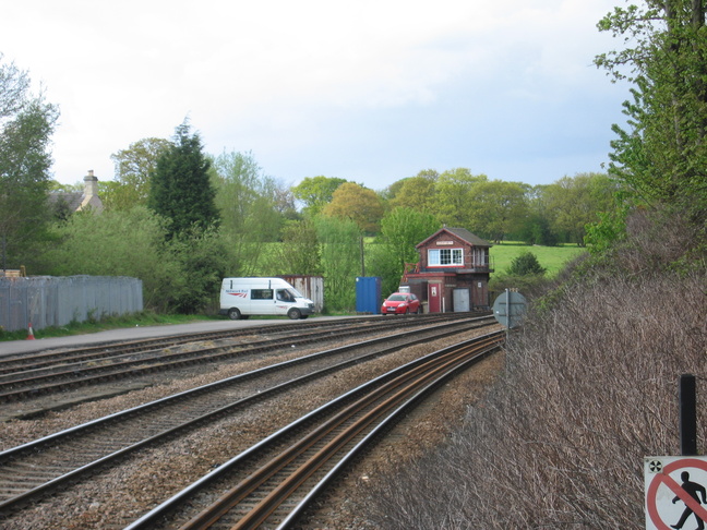 Horsforth platform 1 looking north
