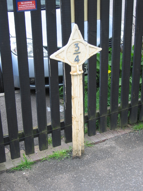 Horsforth mile post
