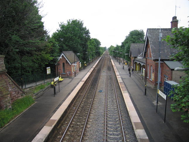Hough Green from bridge
looking east