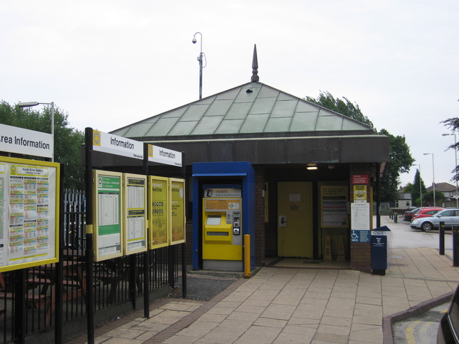 Hunts Cross building