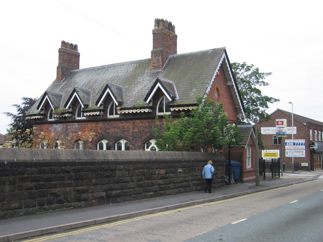 Hunts Cross old building
side