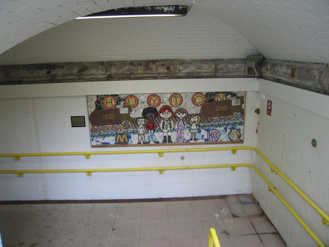 Huyton tunnel mural