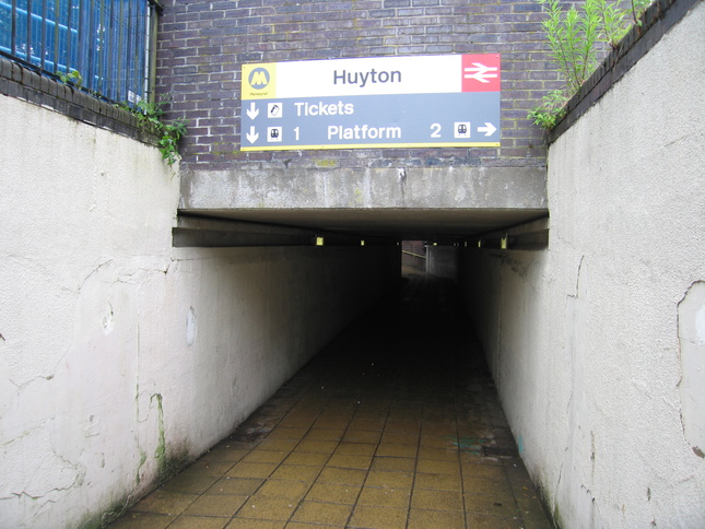 Huyton underpass north side