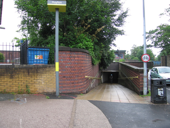 Huyton underpass south side