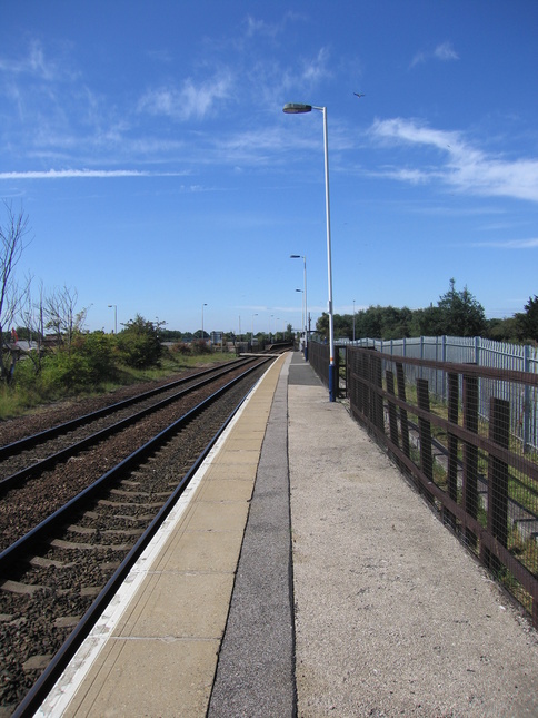 Hykeham platform 2 looking west
