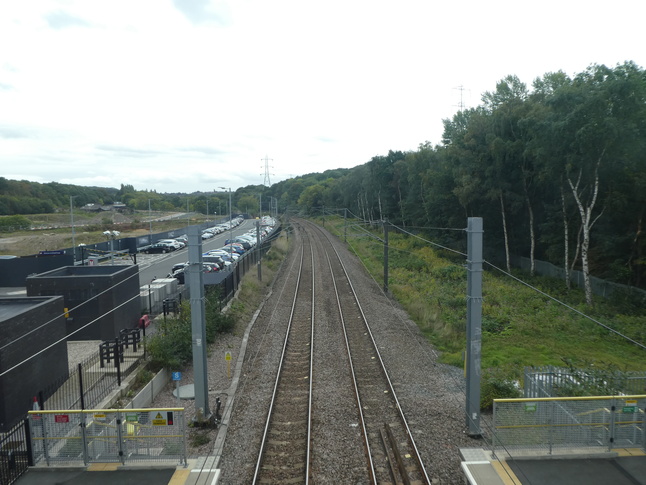 Kirkstall Forge looking east from footbridge