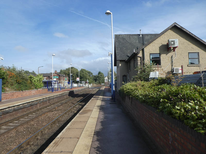 Platform 1 seen from the western end