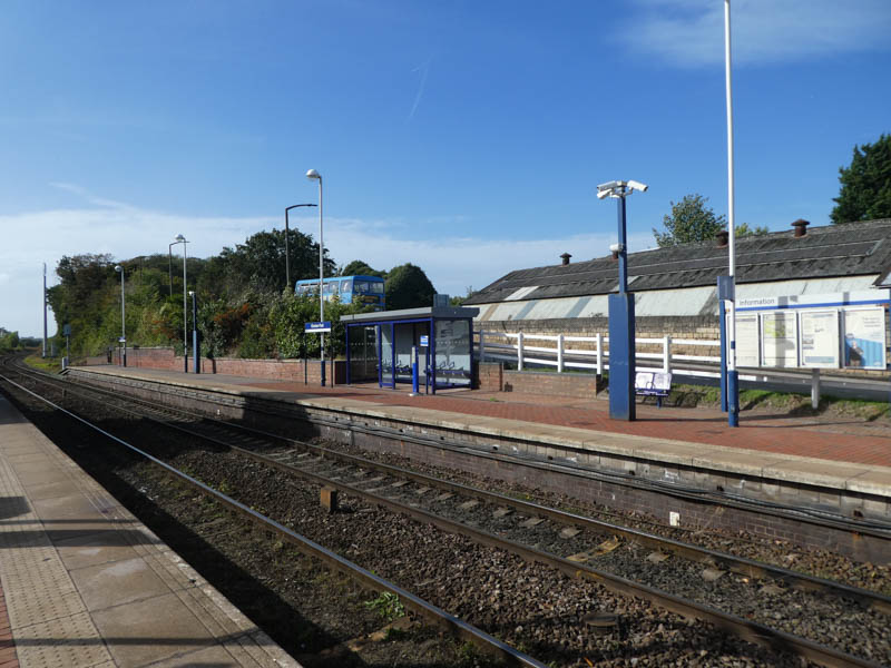 Platform 2 seen from platform 1
