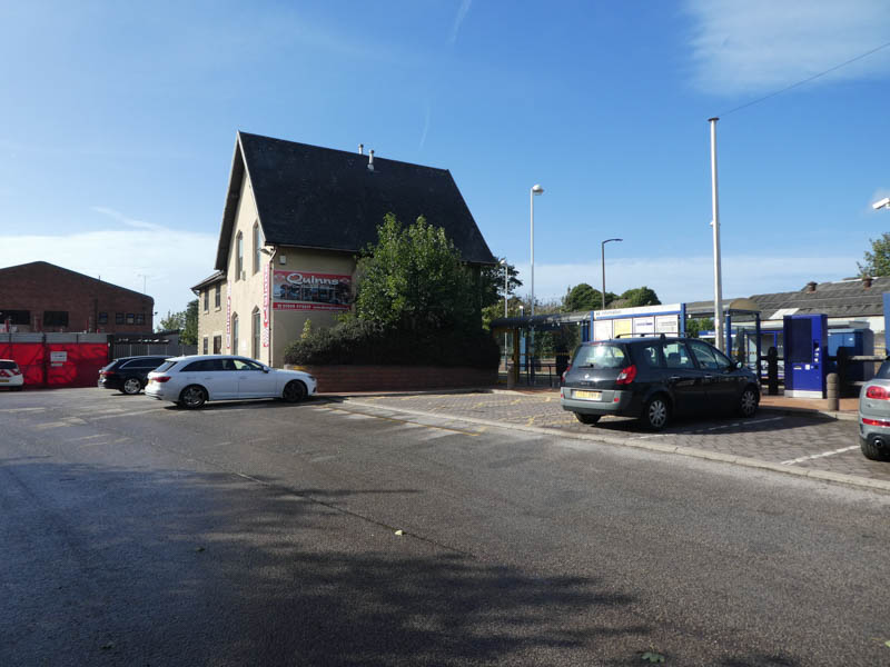 The small station car park