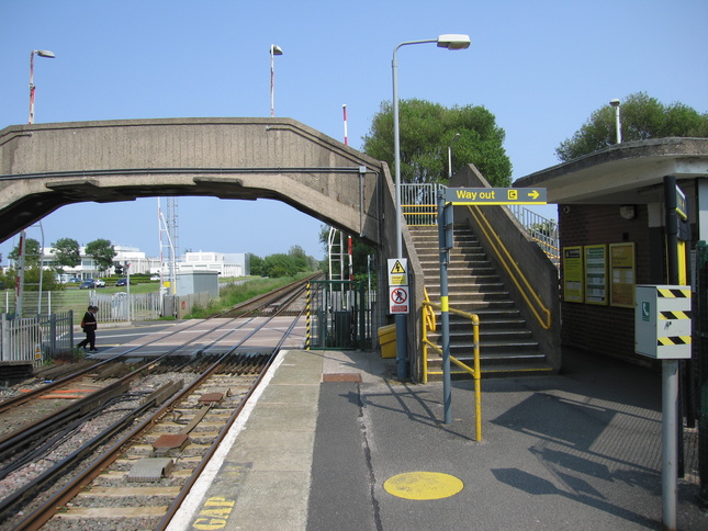 Leasowe platform 1 looking east