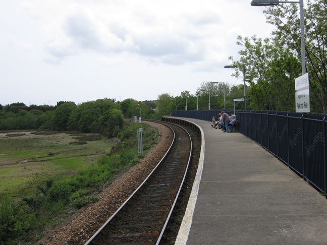 Lelant Saltings platform