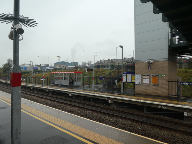 Low Moor platform 2 lift