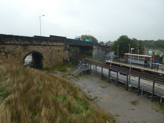 Low Moor platform 2 rear, east end