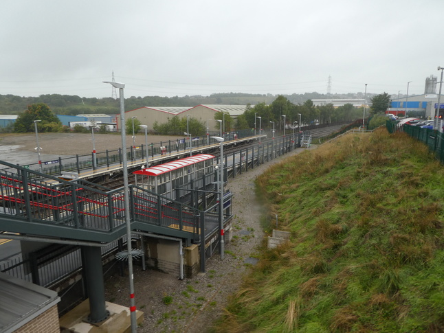 Low Moor platform 2 rear, west end