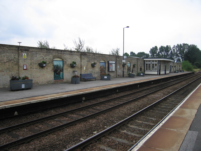 Market Rasen platform 2 seen
from platform 1