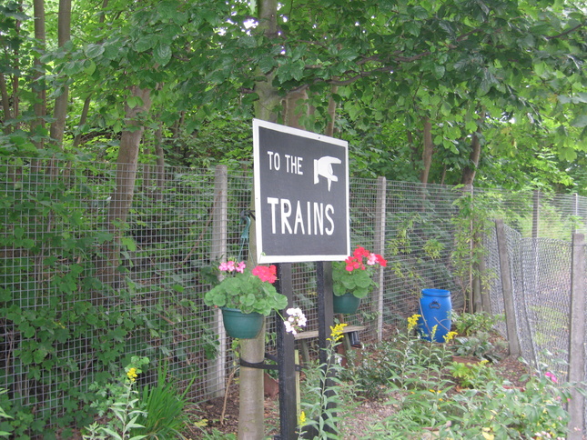 Market Rasen to the trains