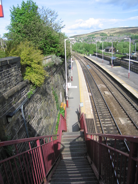 Marsden platform 1 steps