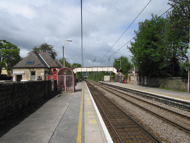 Menston platform 1 looking west