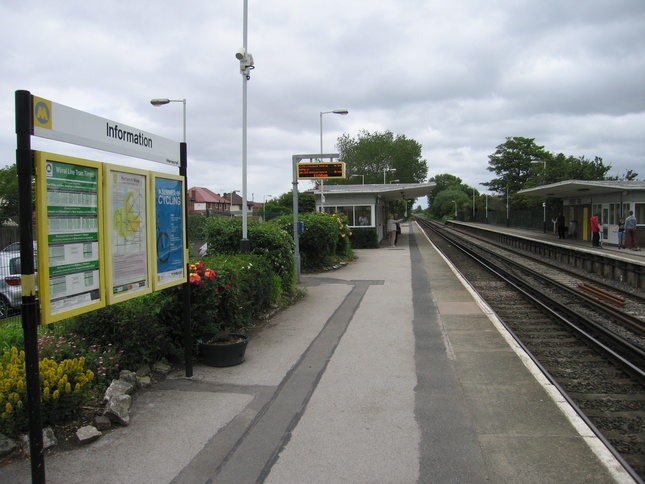 Meols platform 1