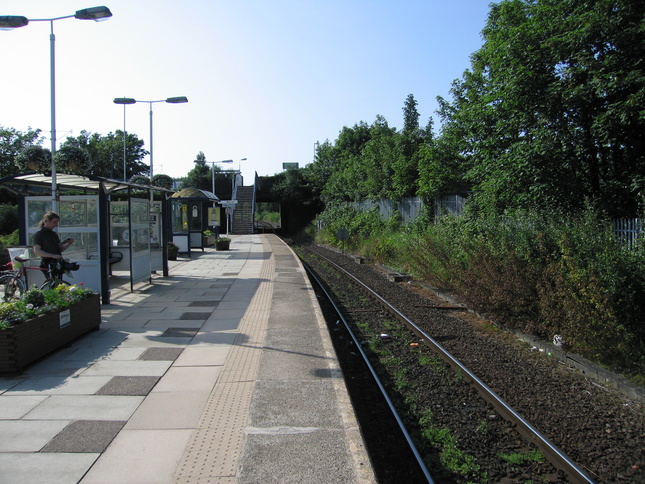 Meols Cop platform 1 looking north