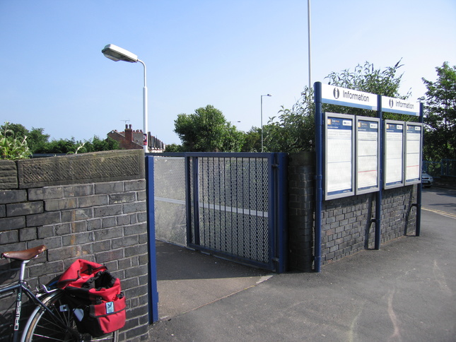 Meols Cop entrance