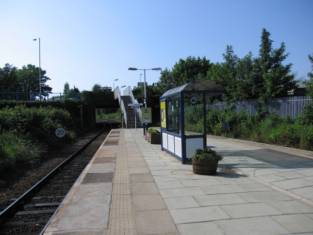 Meols Cop platform 2 looking north