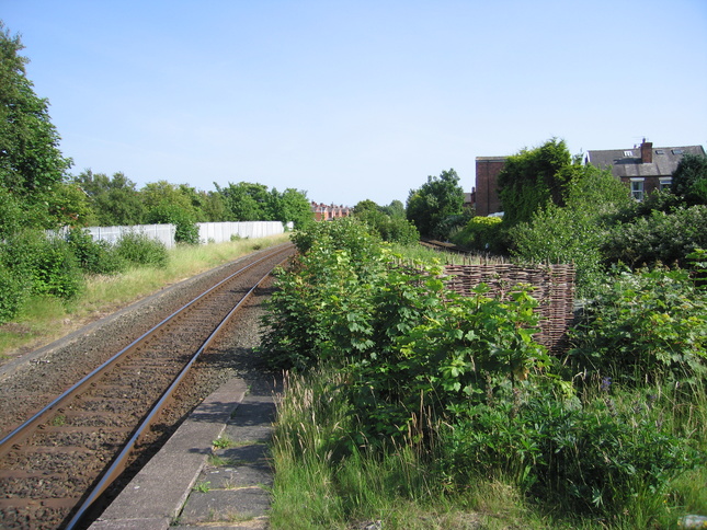 Meols Cop looking south