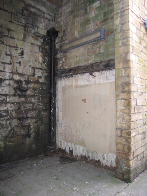 Mirfield boarded up