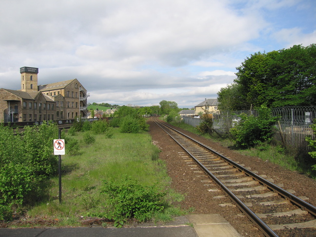 Mirfield platform 1 looking west