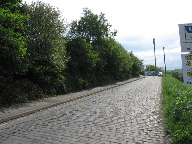 Mirfield car park approach
road