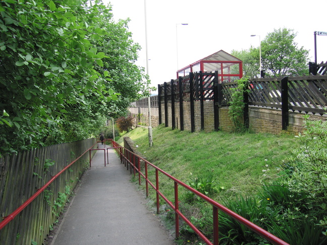 Mytholmroyd platform 1 exit
ramp