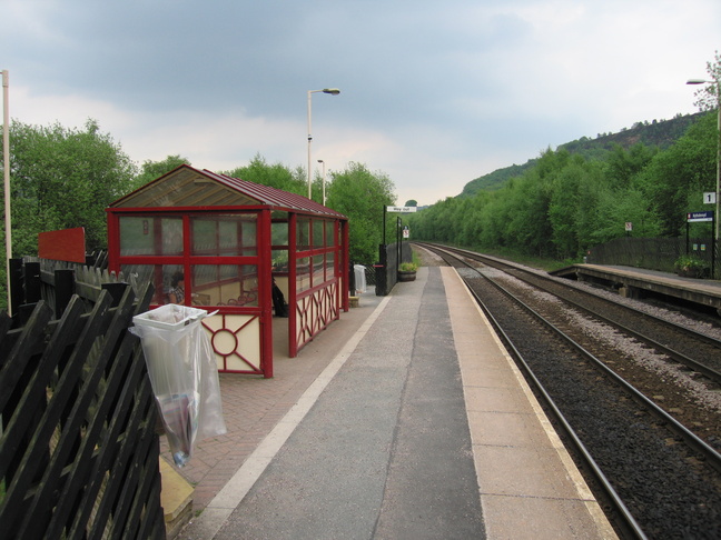 Mytholmroyd platform 2 looking east