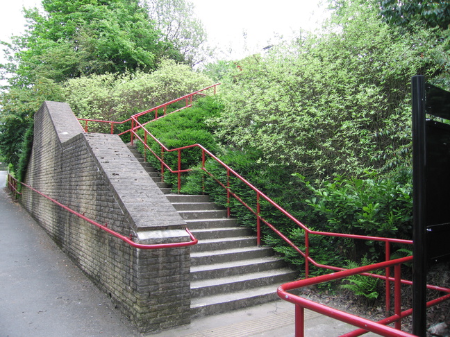Mytholmroyd platform 2 steps