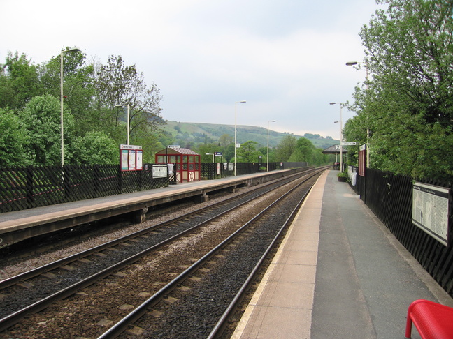 Mytholmroyd platform 2 looking west